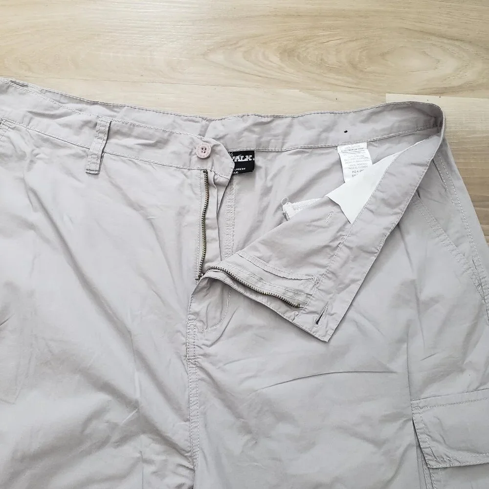 Airwalk Men's Cargo Shorts Khaki Tan Brown Size 38